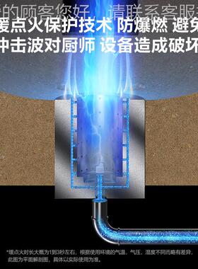 商用燃食气大锅灶台 757堂猛炒菜炉火 头单尾小炒双灶