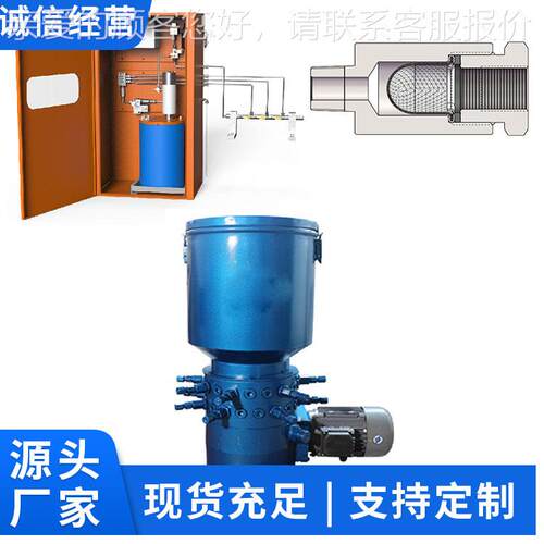 矿统用多油点泵矿干润滑系技矿用多点术特征用多点泵干油润滑系统