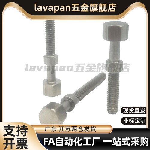 细牙手拧调节螺栓 AJSTMF4/5/6/8/10/12位置调整标准型镀镍PAY12