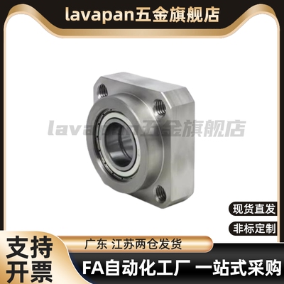 带座双轴承座组件BGSE BFL62 CKD带扣环双轴承短型方法兰