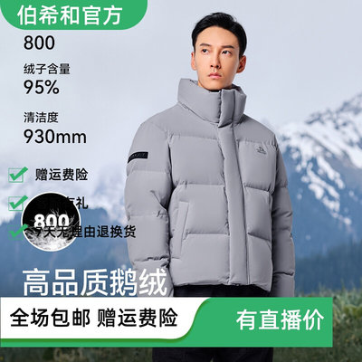 极【光2.0】伯希和羽绒服户外800蓬抗寒鹅绒服男冬加厚登山滑雪服