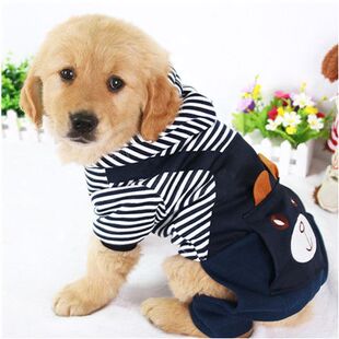 四脚卫衣宠物衣服拉布拉多小狗狗服装 金毛衣服新款 大狗衣服春秋款