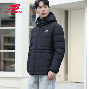 NEW BALANCE NB男女运动休闲外套90鸭绒连帽保暖羽绒服NPE45011