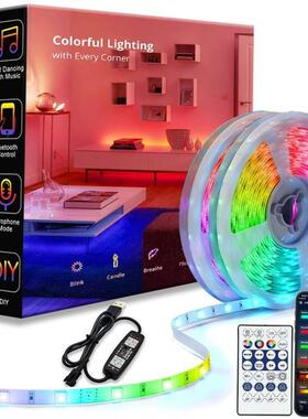 LED Strip 1m-30m RGBIC WS2812b Bluetooth App Control Chasing