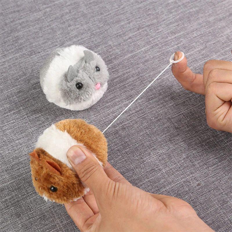 Cute Mouse Cat Toys Cat Supplies Plush Toy Shake Movement Mo