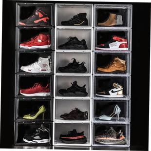 plastic Shoe basketball box storage shoes transparent