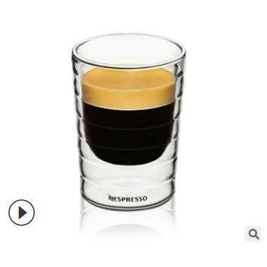 espressodouble wall shot glass coffee cup意式特浓咖啡杯80ml