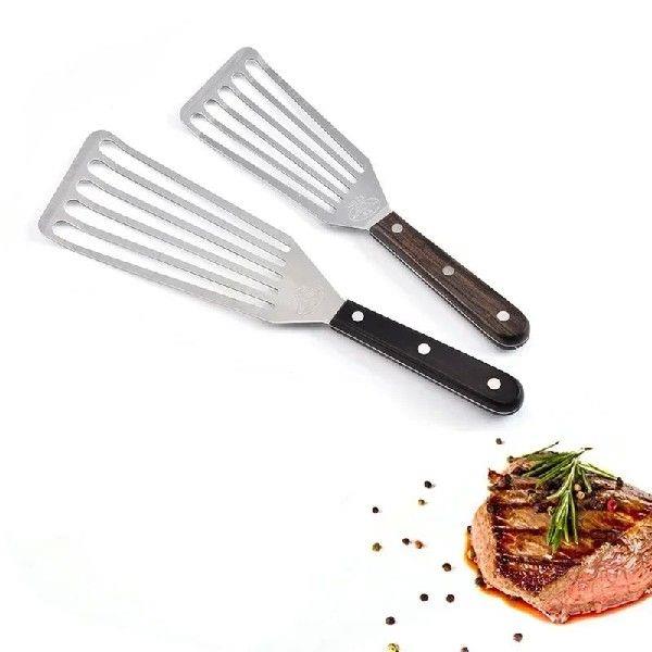 Stainless Steel Cooking Spatula Frying Steak Fish Pancake