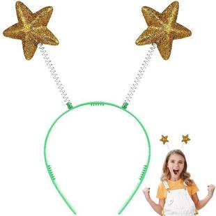 8 Pcs Clothing Pentagram Headband Miss Plastic Alien Hair