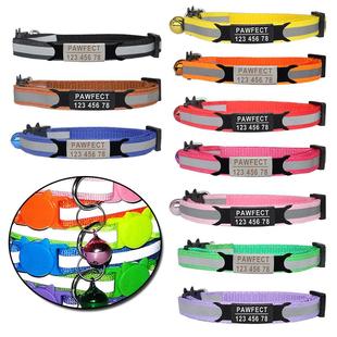 Buckle Safety Collar Adjustable Person Reflective Custom Cat
