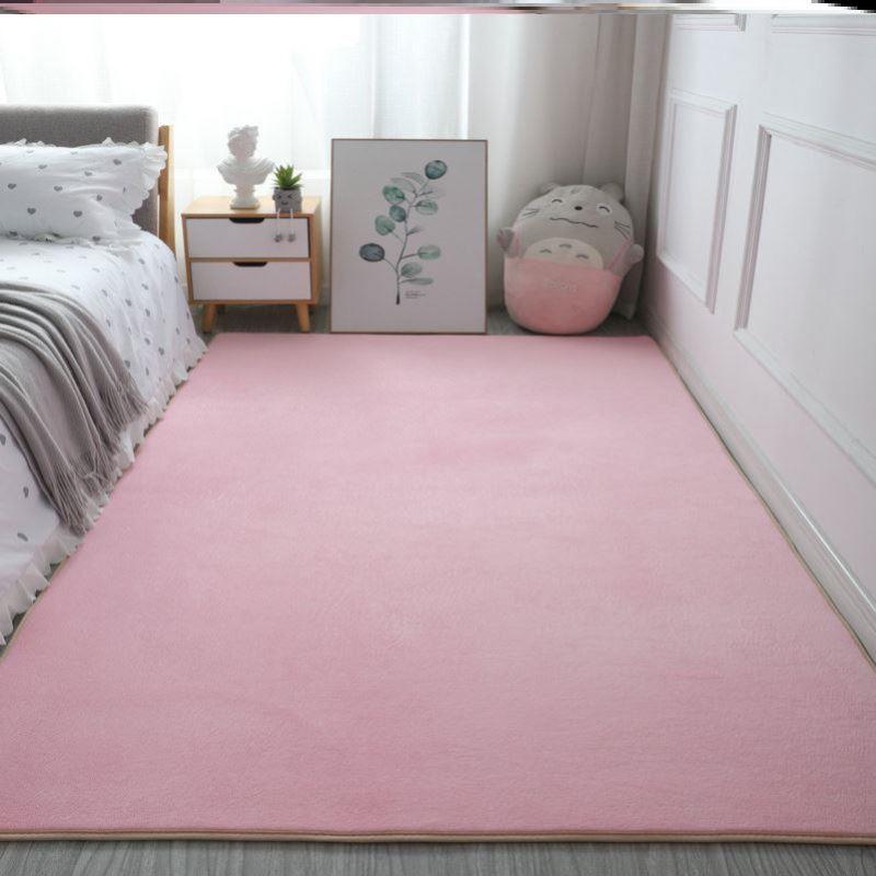 Fluffy Area Rugs for Bedroom Shaggy Floor Mat Carpet 地毯垫