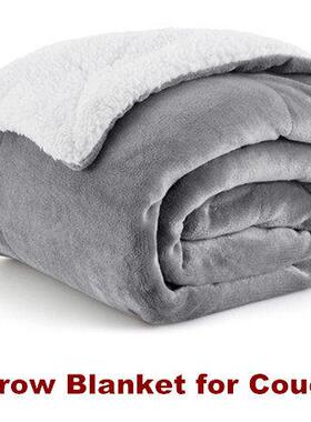 Throw Blanket for Couch Thick Warm Christmas Sherpa Fleece