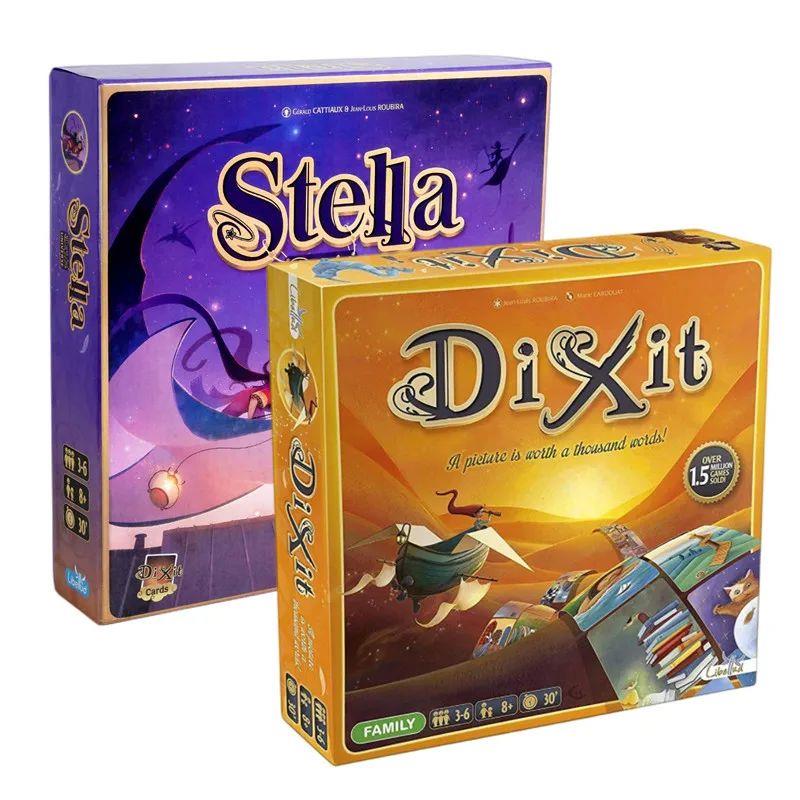 84Pcs English Board Games Dixit Expansion Board Game Base Ca