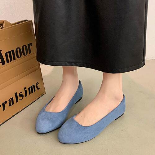 鞋Summer LadieS ShoeS FLatS Woman BLaCk Size 43 CaSuaL ShoeS