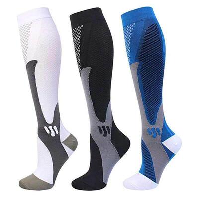 Running Men Women Compression Socks For Football Anti Fatigu