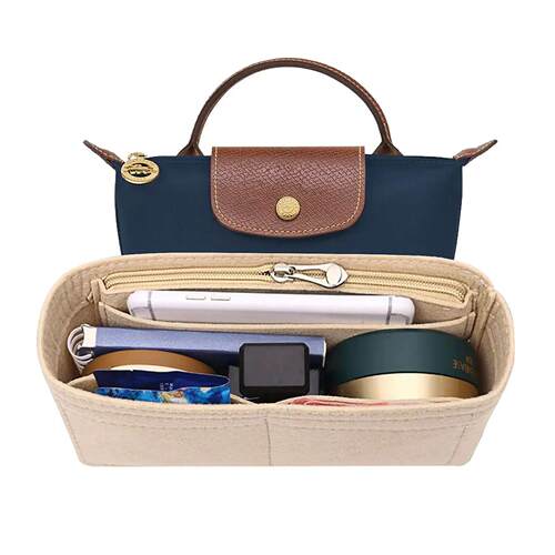 Felt Insert Bag Organizer Bag In Bag For Handbag Purse Organ