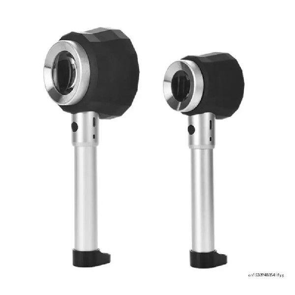 30X Handheld Glass Rechargeable Magnifier LED Lights