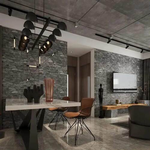 15pcs/20pcs/40pcs DIY 3D Simple Brick Pattern Wall Stickers,