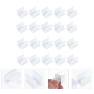 100 Pcs Pen Buckle Whiteboard Holders Accessories Adhesive