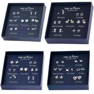 925 earrings sterling needle female silver hypoallergenic