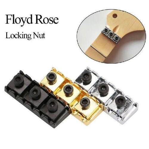 11UE Electric Guitar String Locking Nut with Mounting Screw