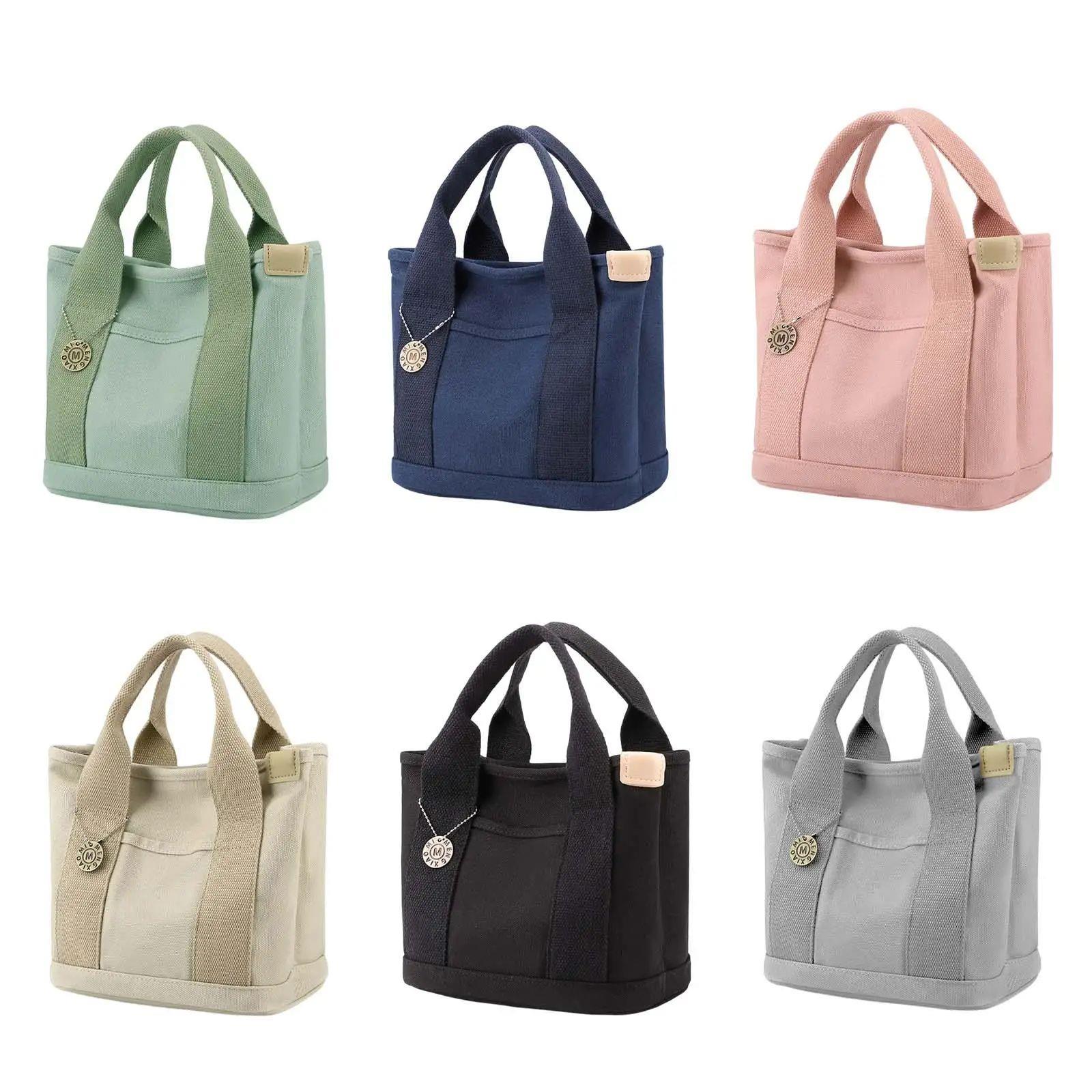 Woman Small Tote Bag Shopping Bag Top Handle Bag Polyester L