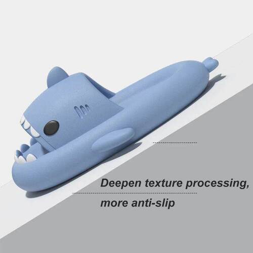 Fashion Shark Slippers For Women Men Outdoor Beach Slides Ba