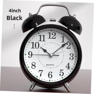 small alarm clock rectangular timer time desk student rising