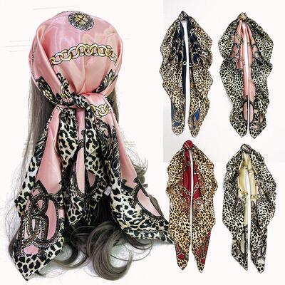 Simulated silk color Ding silk scarf Women