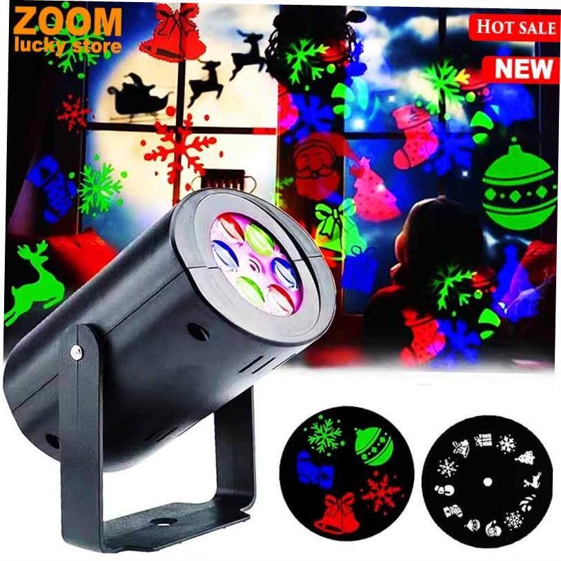 Christmas LED projection light Christmas decorations lights1 - 实物图