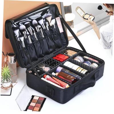 New Oxford Cloth Makeup Bag Large Capacity With Compartments
