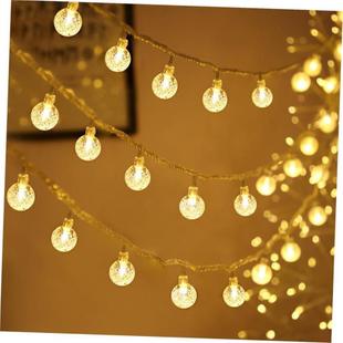 String Lights Garland Led Fairy Ball Christmas Light Crystal