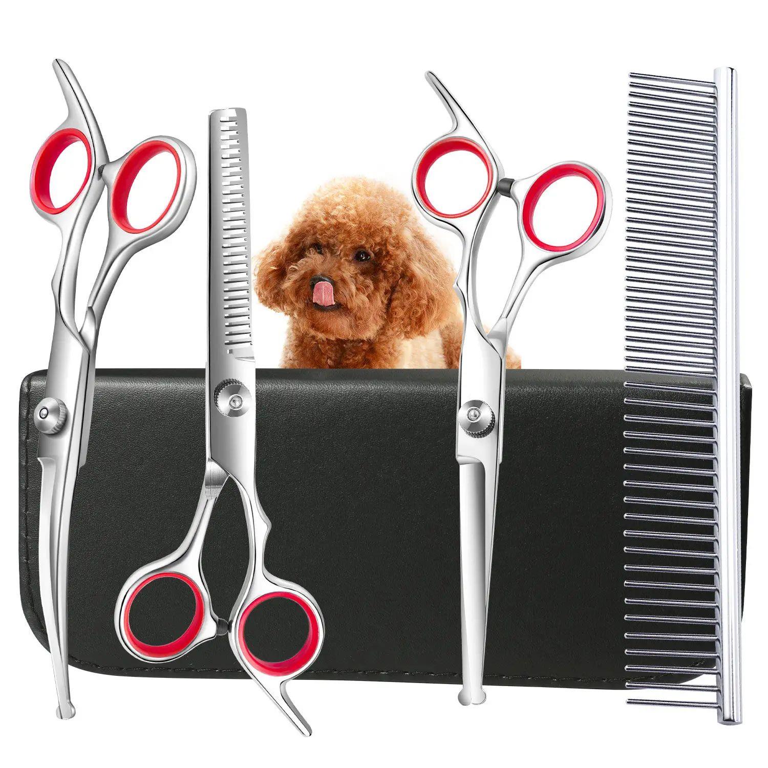 Dog Grooming Scissors Professional Stainless Steel Pet Hair