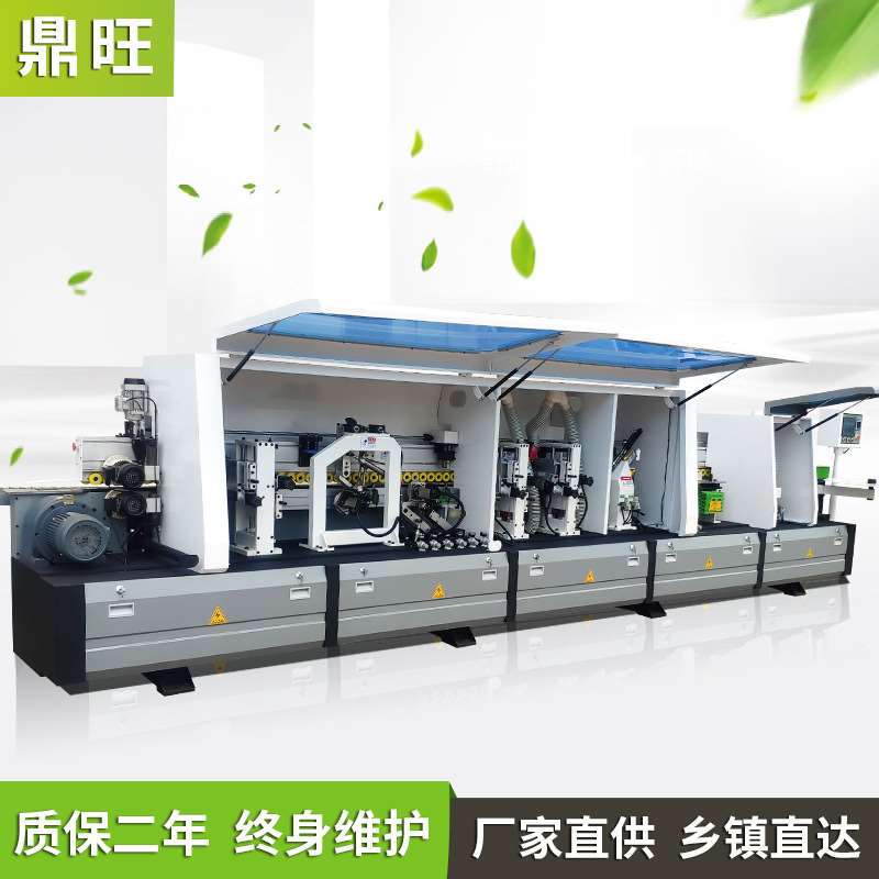 全自动封边机厂家大型气动调刀极东预铣仿形跟踪橱柜木板封边工具
