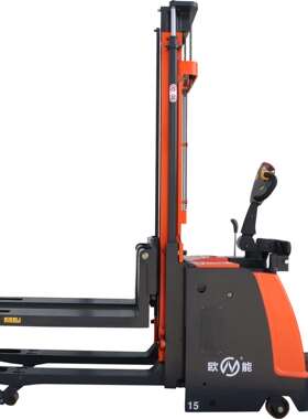 堆高车全电动可站驾底腿双提升功能CDDD型号通过性强欧能全电动堆