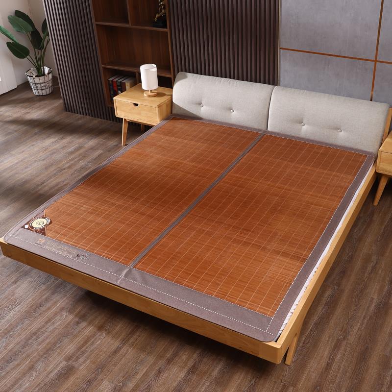 天然碳化竹席凉席2025新款1.8米双面藤席1.5学生单人宿舍席子90cm