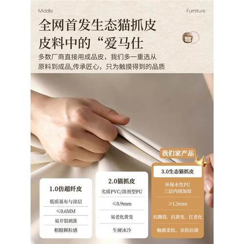床头柜实木中古风2026新款轻奢高级感简约现代家用卧室小型储物柜