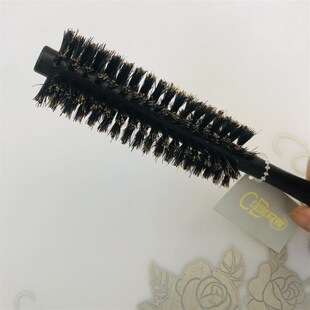 闺蜜特小号卷发梳子耐高温鬃毛卷梳实木无鬃毛超细滚梳梨花头刘海
