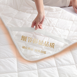 woolstar澳洲进口羊毛床垫床褥纯羊毛垫毡垫保护套四季通用