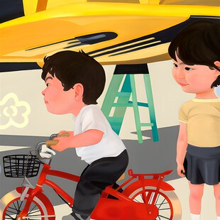 潮流艺术画刘颖版画大尺寸大幅壁画餐厅客厅装饰画沙发背景墙挂画