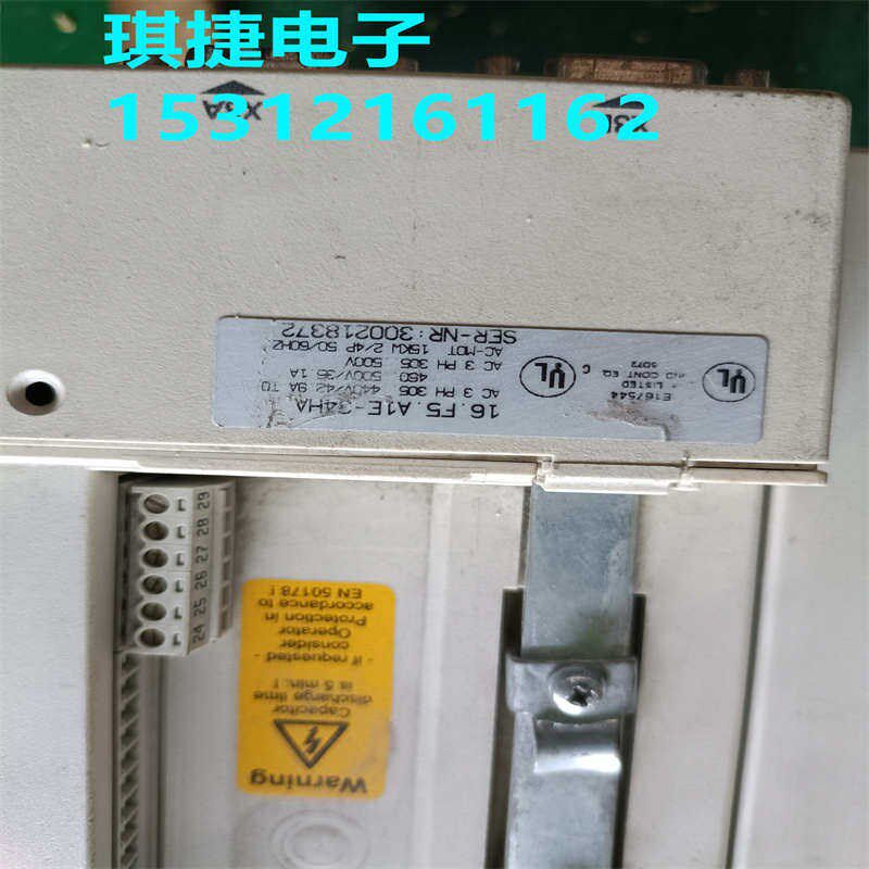科比伺服驱动器 16.F5.A1E-34HA 15kw 功能包好 测试发货 八成新