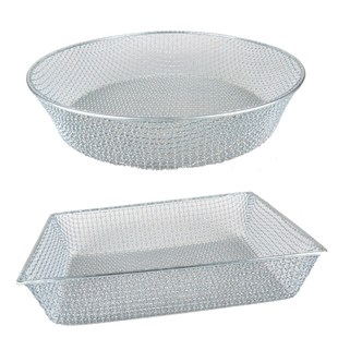 精选304不锈钢圆筛网园艺筛子过滤食品养殖筛方形家用筛子谷物板