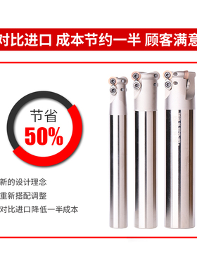 锐利数控铣刀杆加工中心CNC牛鼻直柄TRS5R30 32 35 40刀具包邮