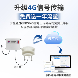 气象站百叶箱光照二氧化碳百叶盒温湿度噪声粉尘pm2.5pm10传感器