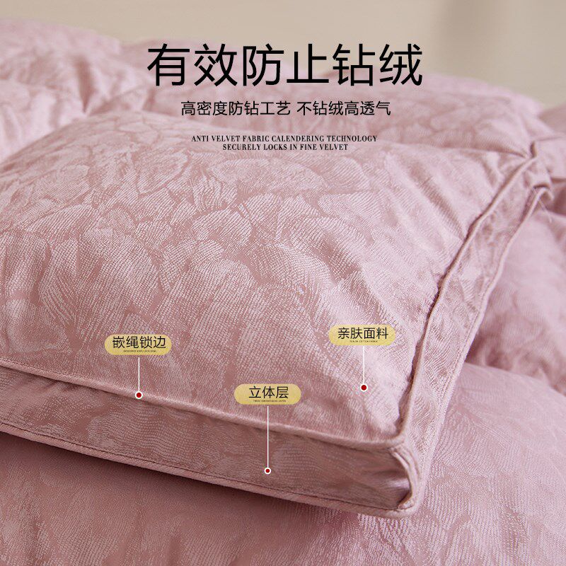 精选自充绒半成品羽绒被壳被套自制专用内胆套自己填充羽绒被套防