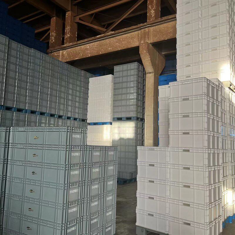 精选4628加厚EU物流箱塑料长方形周转箱胶框子储物转运中转收纳盒