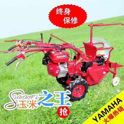 农用苞米籽粒收货机两行联合割晒机大型剥穗干净扒皮收玉米收割机