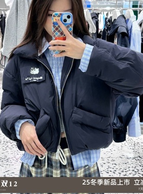 RREVANM芮范曼【沈梦辰同款】2025冬HelloKitty羽绒服RL90501076