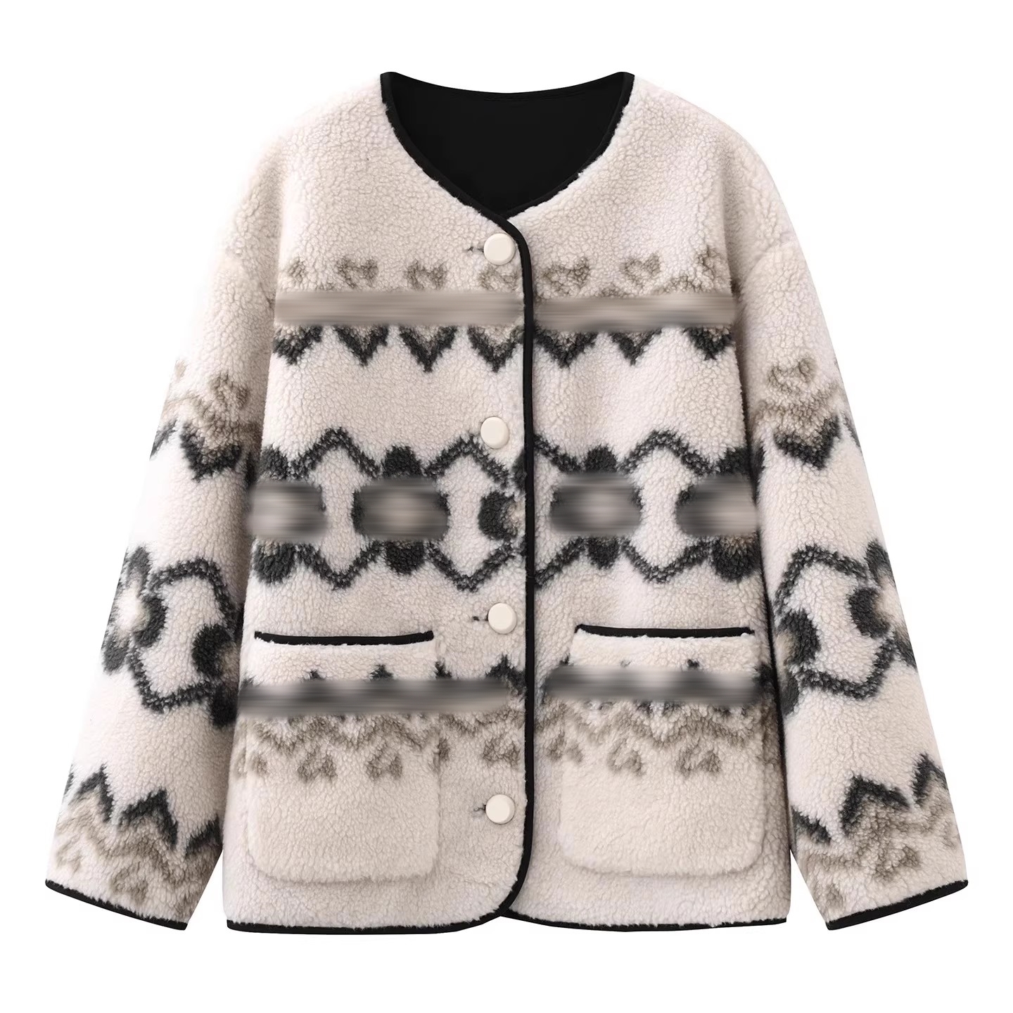 2025冬季新款毛绒大衣毛呢外套