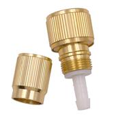 铝合金镀铜伸缩管软水管活接头快接头洗车高压水枪水龙头快速接头